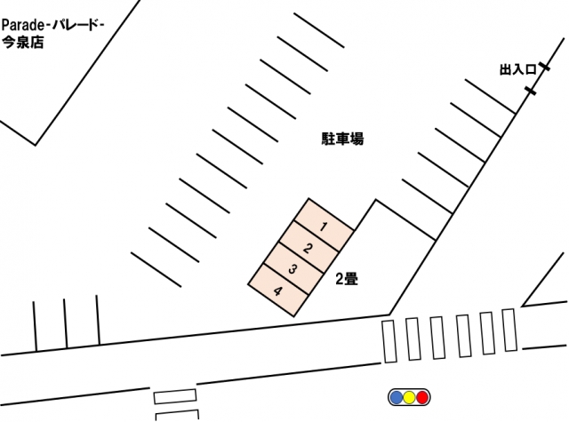 アドレストランクルーム富山今泉本店（富山県射水市今開発）配置図写真