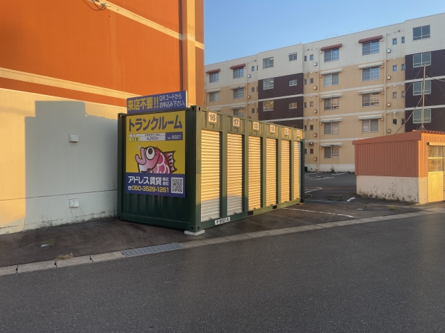 アドレストランクルームルカーサ勿来（福島県いわき市錦町）通路写真