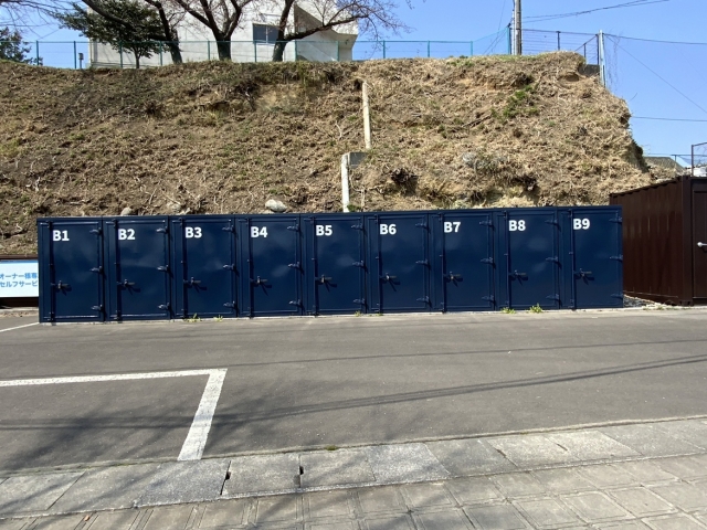 アドレストランクルーム多賀城（宮城県多賀城市笠神）通路写真